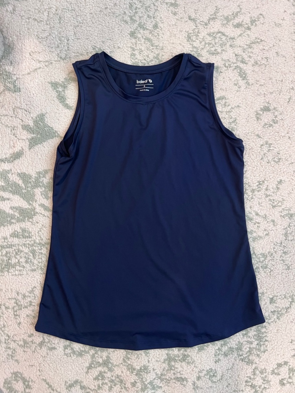 Baleaf Navy Performance Workout Tank Top